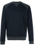 Antonio Marras Pinstripe Sweater, Men's, Size: Large, Blue, Viscose/polyamide/spandex/elastane
