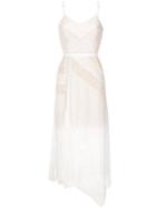 Nk Lace Midi Dress - White