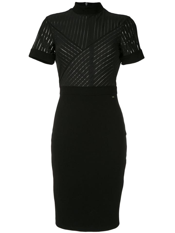 Armani Exchange Vestido Tubo - Black