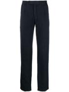 Massimo Alba Plain Casual Trousers - Blue