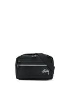 Stussy Diamond Ripstop Belt Bag - Black