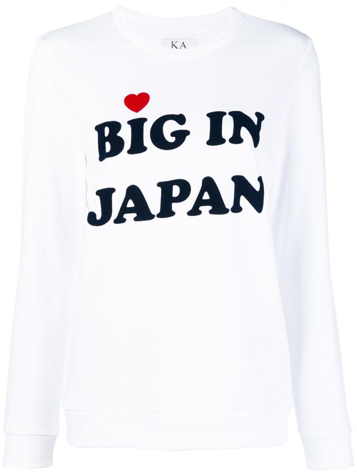Zoe Karssen Big In Japan Sweatshirt - White