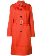 Golden Goose Belted Trench Coat - Orange