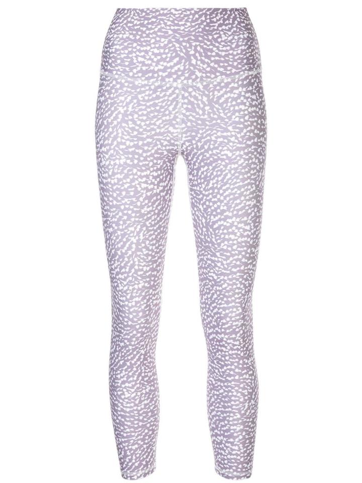 Nimble Activewear High Rise 7/8 Leggings - Purple