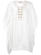 Faith Connexion - Shirt Dress - Women - Silk/cotton/polyamide - M, White, Silk/cotton/polyamide