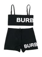 Burberry Kids Teen Bikini Set - Black