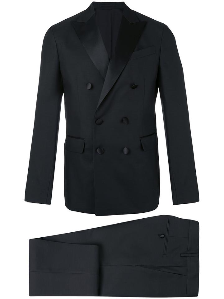 Napoli Tuxedo Suit - Men - Silk/polyester/viscose/virgin Wool - 56, Black, Silk/polyester/viscose/virgin Wool, Dsquared2