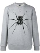 Lanvin Spider Sweatshirt, Men's, Size: Xl, Grey, Cotton