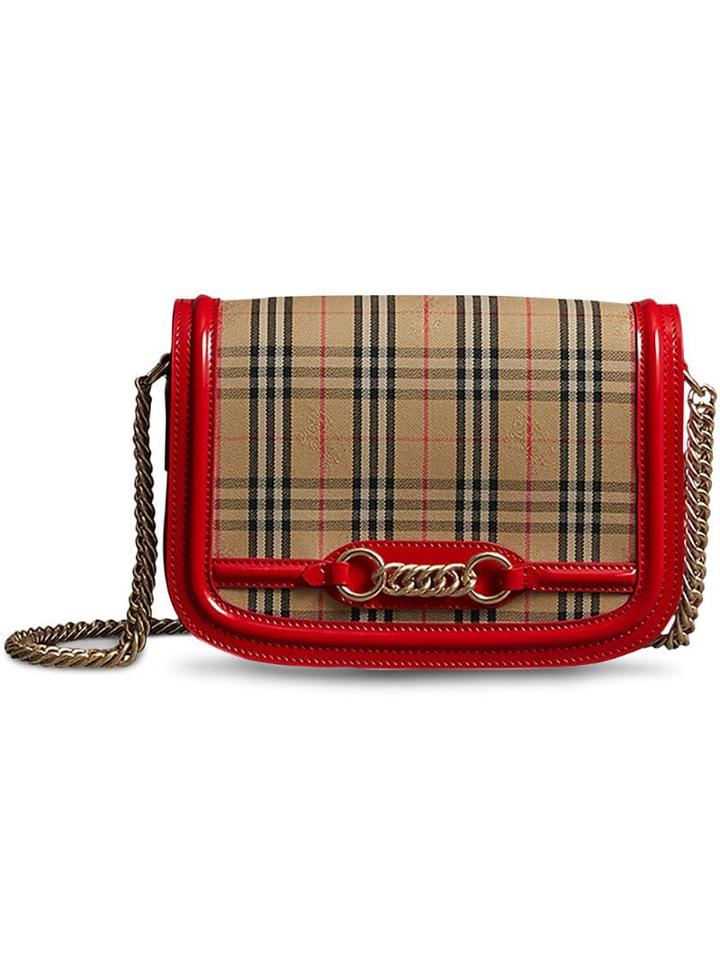 Burberry The 1983 Check Link Shoulder Bag - Yellow