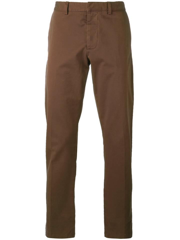Ami Alexandre Mattiussi Chino Trousers - Brown