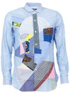Junya Watanabe Comme Des Garçons Man Patchwork Stripe Shirt