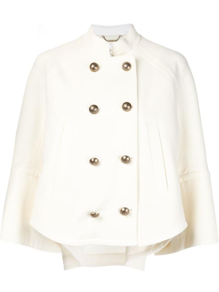 Chloé Double Breasted Cape Jacket