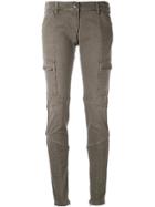 Armani Jeans Leg Pockets Skinny Trousers - Nude & Neutrals