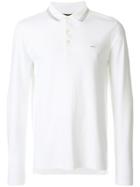 Michael Michael Kors Long Sleeve Polo Shirt - White