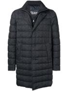 Herno Double Layer Coat - Blue