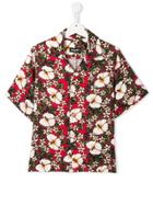 Dsquared2 Kids Teen Floral Print Shirt