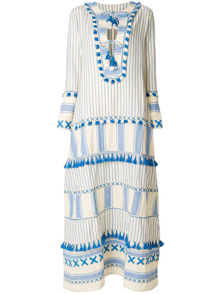 Dodo Bar Or Tassel Long Length Tent Dress - Nude & Neutrals