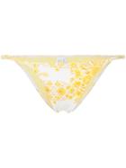 Seafolly Sunflower Rio Bikini Pants - Yellow