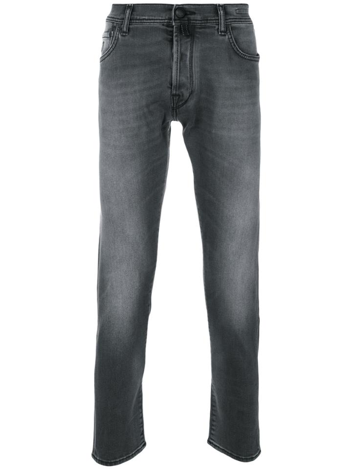 Jacob Cohen Faded Denim Jeans - Blue