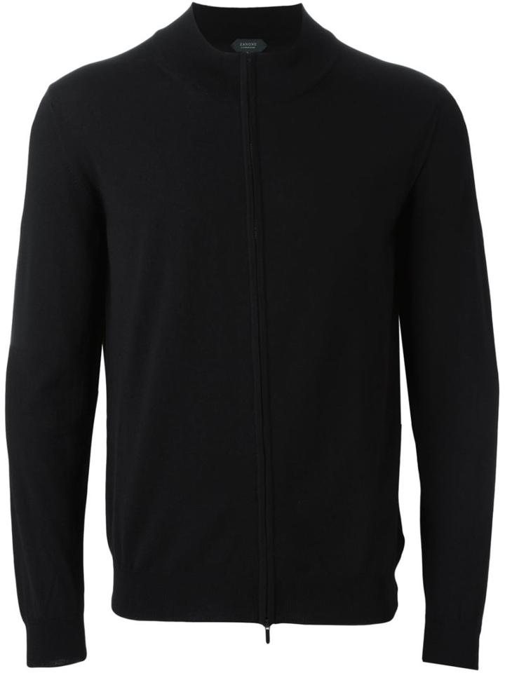 Zanone Zipped Cardigan