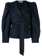 Ulla Johnson Maxine Puff Shoulder Jacket - Blue