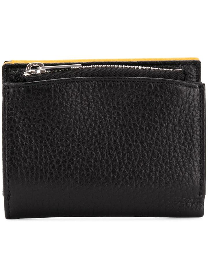 Maison Margiela Contrasting Billfold Wallet - Black