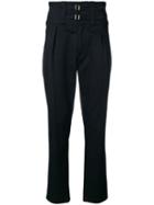 Dolce & Gabbana High Waisted Trousers - Blue