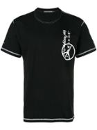 United Standard 'wheatwar' Print T-shirt - Black