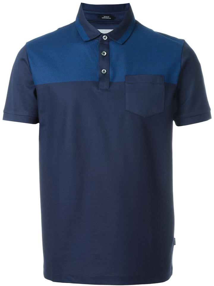 Boss Hugo Boss Two-tone Polo Shirt