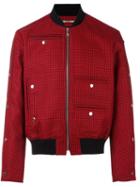 Kenzo Houndstooth Bomber Jacket