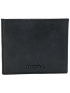 Diesel Vintage-effect Card Case - Black