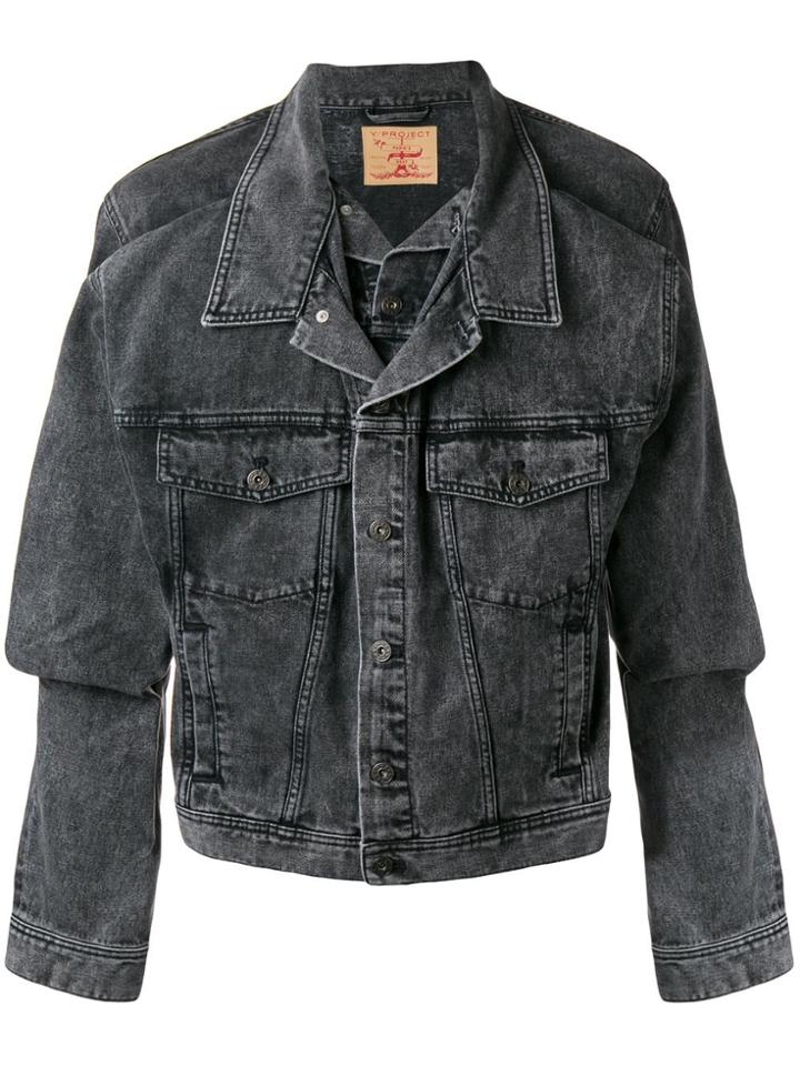 Y / Project Boxy Jacket - Black