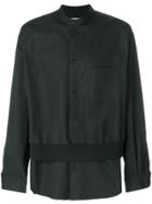 Wooyoungmi Cropped Buttoned Shirt - Black