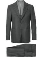 Errico Formicola Pinstripe Two Piece Suit - Grey