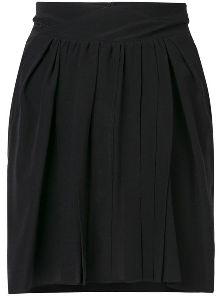 Isabel Marant High Rise Pleated Skirt - Black