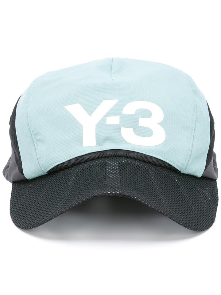 Y-3 Logo Baseball Hat, Adult Unisex, Black, Polyester