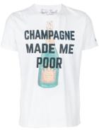 Mc2 Saint Barth Champagne Print T-shirt - White
