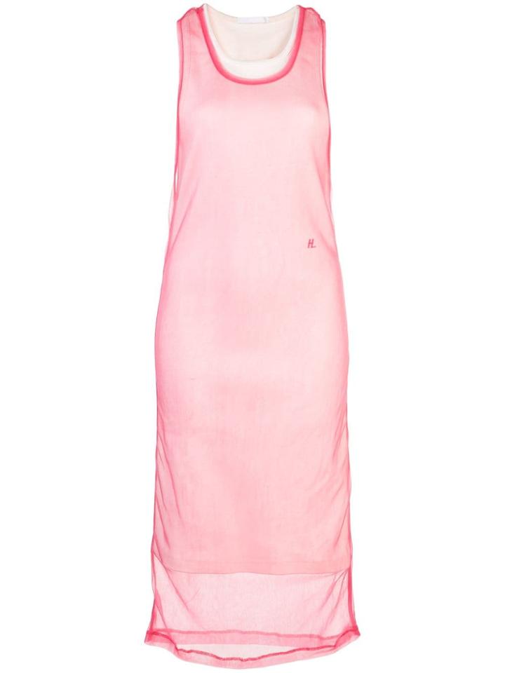 Helmut Lang Mid-length Tank Dress - Pink
