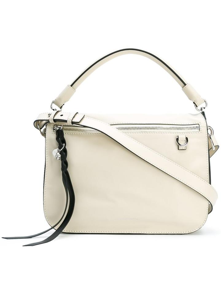 Alexander Mcqueen Skull Shoulder Bag, Women's, White