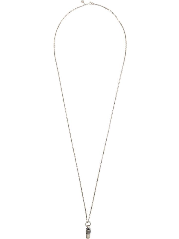 Maison Margiela Long Charm Necklace - Metallic