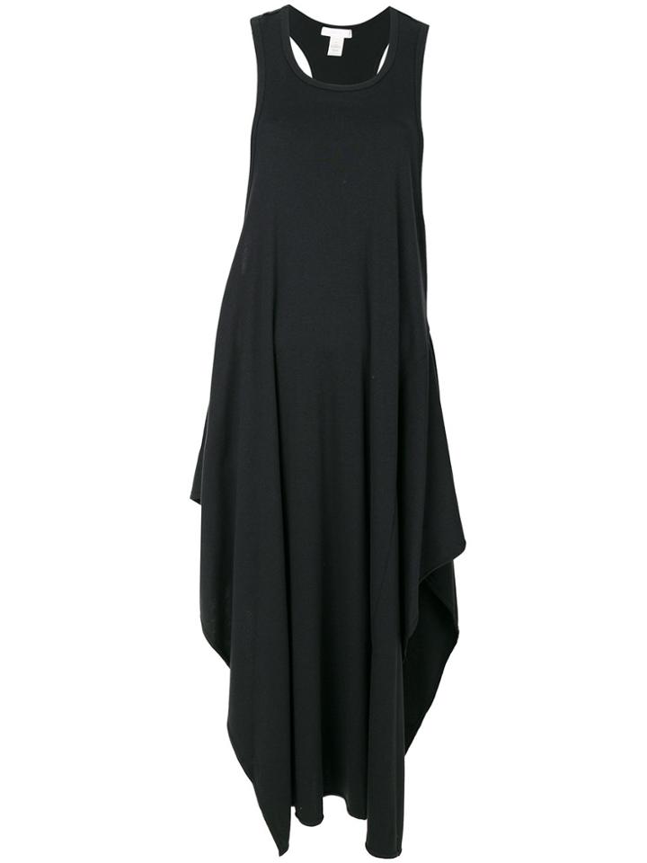 Stella Mccartney Asymmetric Midi Dress - Black