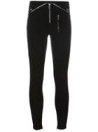 Rta Diavolina Skinny Trousers, Women's, Size: 26, Black, Cotton/polyester/polyurethane