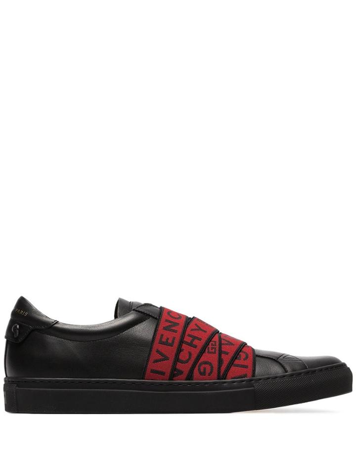 Givenchy 4g Strap Low-top Sneakers - Black