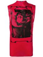 Raf Simons Toyah Print Tank Top - Red