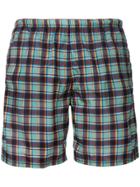 Prada Check Swim Shorts - Multicolour