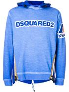 Dsquared2 K-way Logo Sweatshirt - Blue