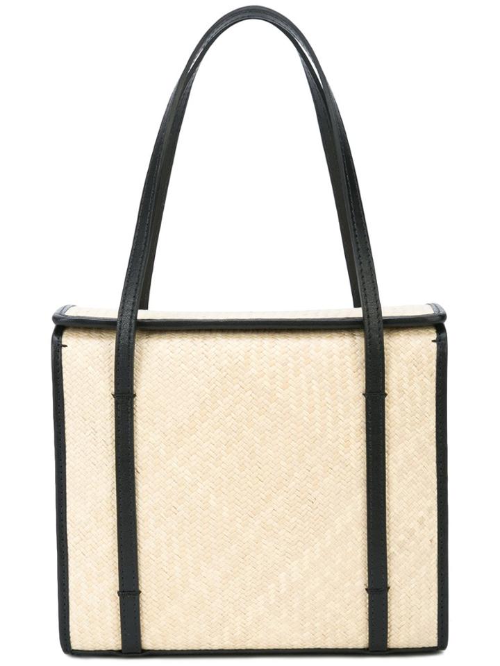 Hunting Season Boxy Shape Tote Bag - Nude & Neutrals