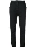 Thom Krom Slim-fit Cropped Jeans - Black