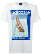 Adidas Originals - Girl Print T-shirt - Men - Cotton - M, White, Cotton