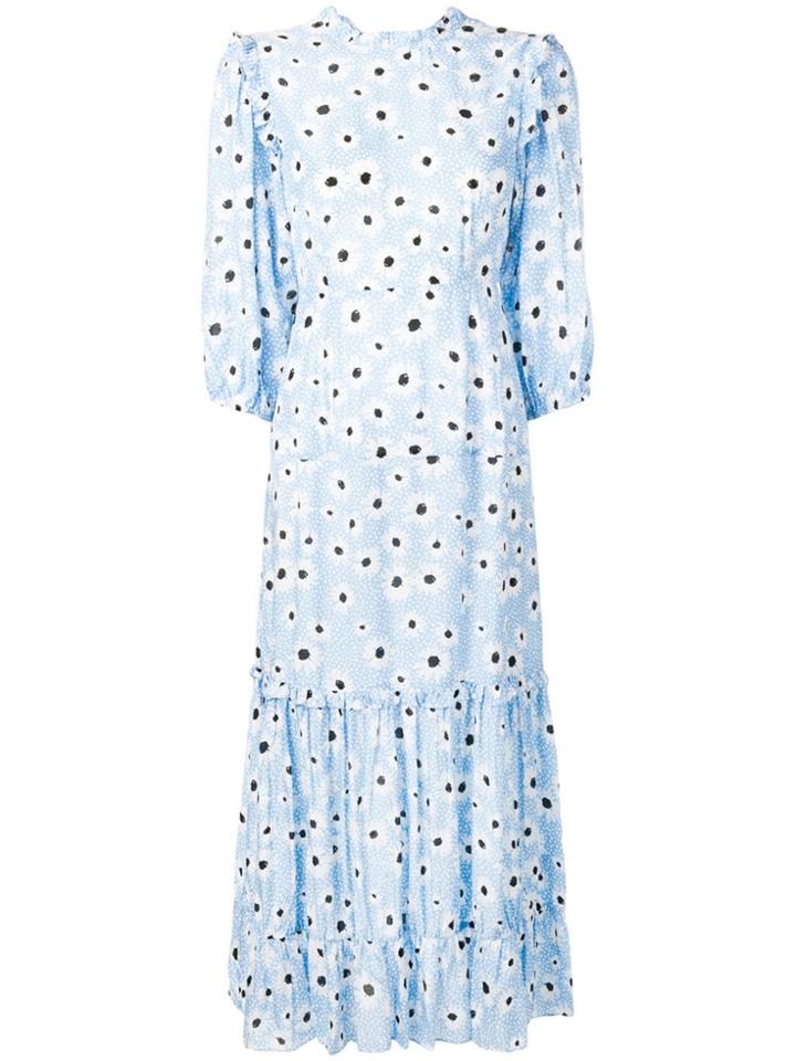 Rixo London Monet Dress - Blue
